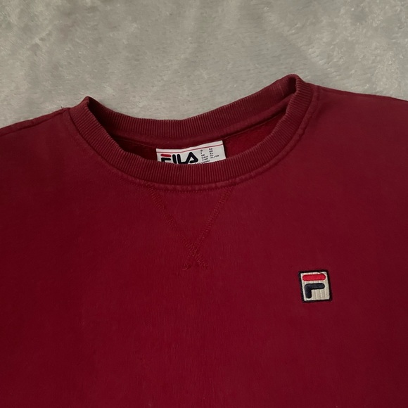 Red Fila Crewneck - Picture 3 of 3